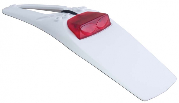 Obrázek produktu Držák SPZ RTECH EXTREME RACING se světlem bílý