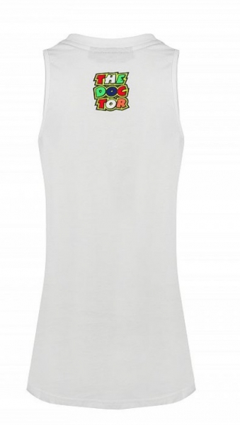 Obrázek produktu Dámské tílko Valentino Rossi VR46 STRIPES bílé 352606