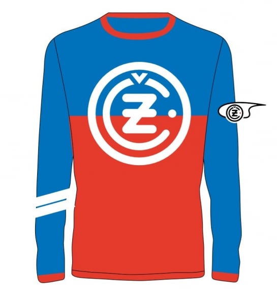 Obrázek produktu Dres ČZ LOGO Retro modro/červený 19107