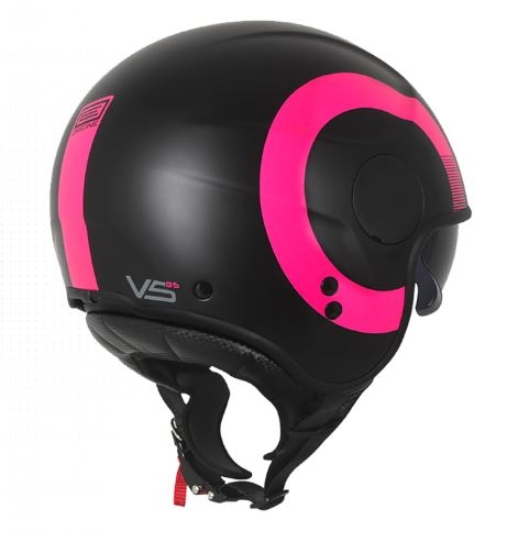 Obrázek produktu Moto přilba ORIGINE SIERRA ROUND matná fluo růžovo/černá Vel: S