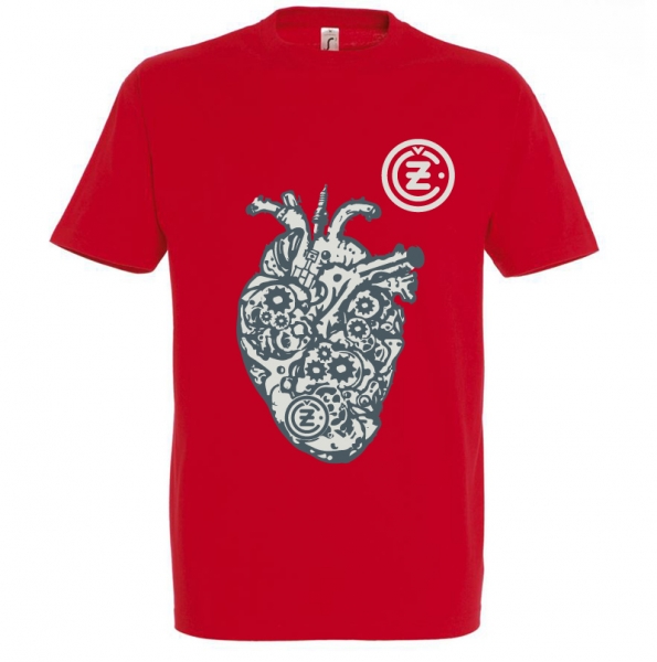 Obrázek produktu Triko ČZ HEART červené 2004-RD