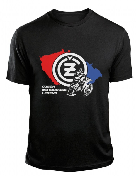 Obrázek produktu Triko ČZ MAP černé 2001-BK