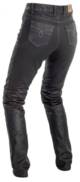 Obrázek produktu Dámské moto kalhoty RICHA WAXED JEANS LADY SLIM FIT anthracite