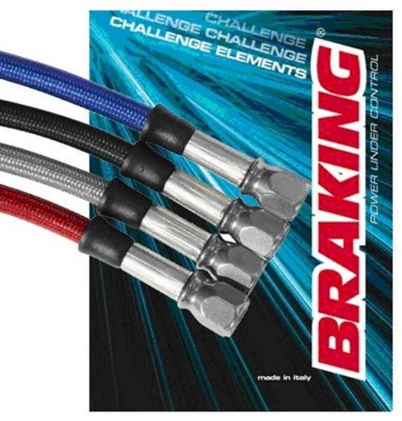 Obrázek produktu Brzdová hadice BRAKING bez koncovek červená RN0D0100