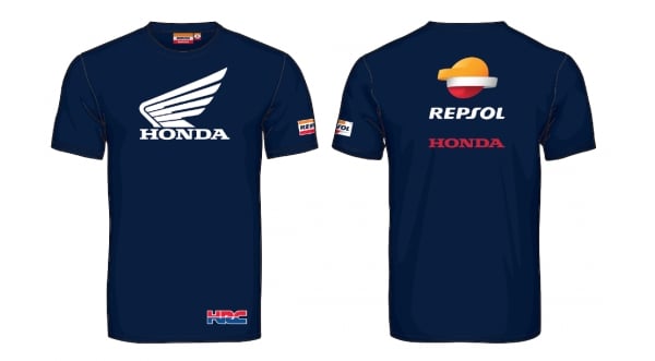 Obrázek produktu Triko HONDA WING REPSOL modré 20 38502