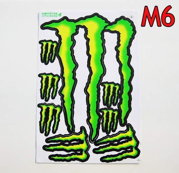 Obrázek produktu Samolepky MONSTER M6