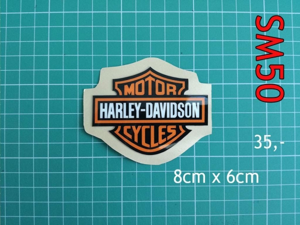 Obrázek produktu Samolepka HARLEY DAVIDSON SM50