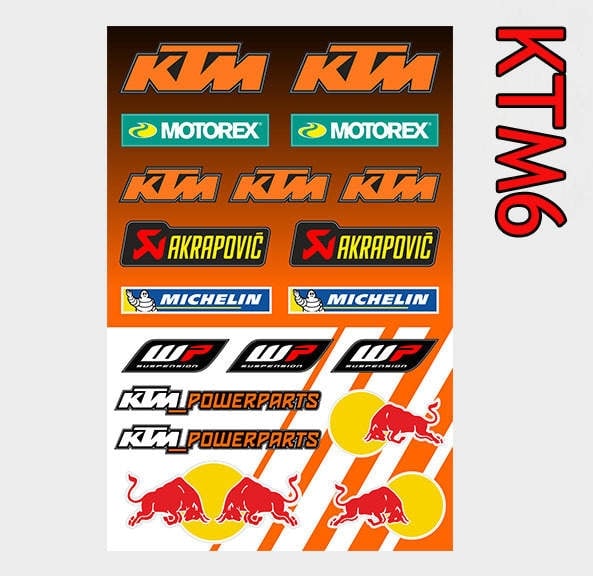 Obrázek produktu Samolepky KTM6