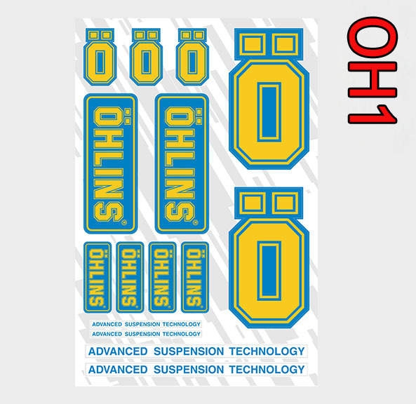 Obrázek produktu Samolepky ÖHLINS OH1