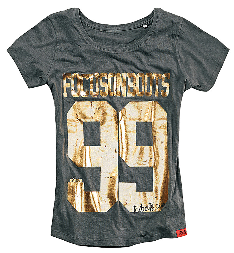 Obrázek produktu Dámské triko TCX 99 antracitovo/zlaté  23355