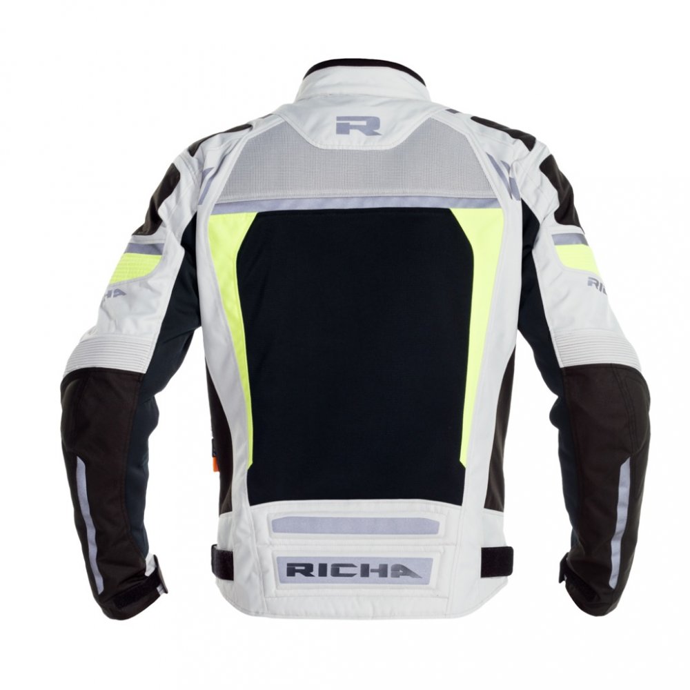 Obrázek produktu Moto bunda RICHA AIRSTORM WP šedo/fluo žlutá