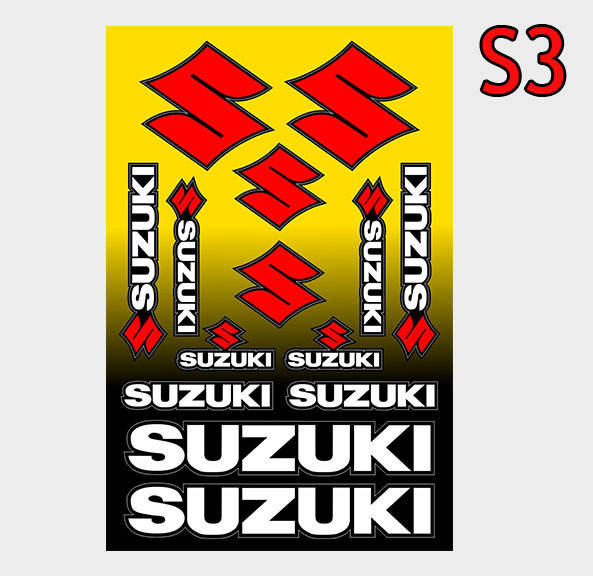 Obrázek produktu Samolepky SUZUKI S3