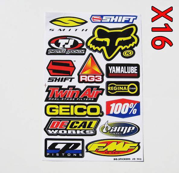 Obrázek produktu Samolepky MIX X16