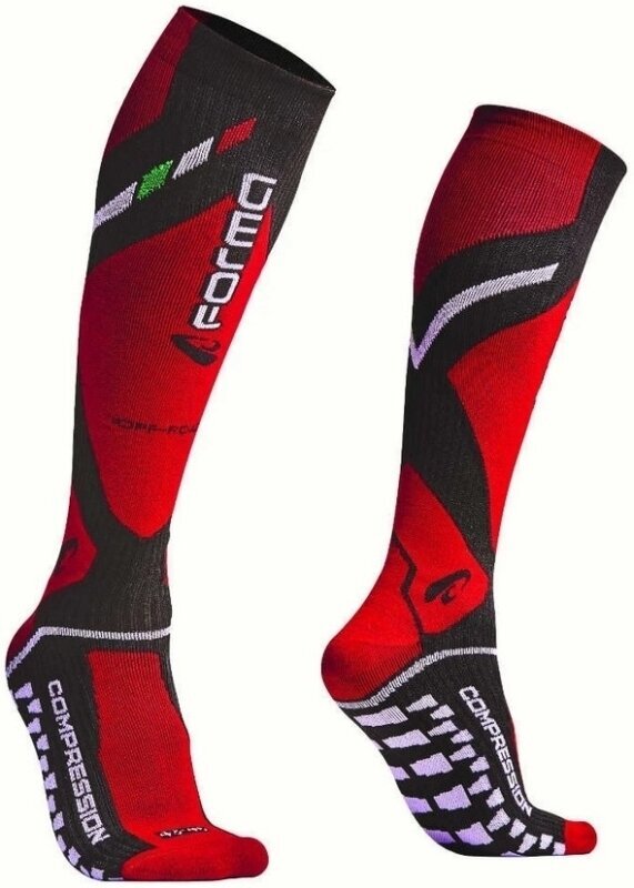 Obrázek produktu Podkolenky FORMA OFF ROAD COMPRESSION černo/červené