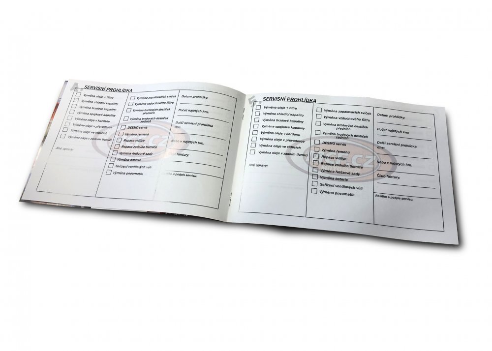 Obrázek produktu Servisní knížka MCF