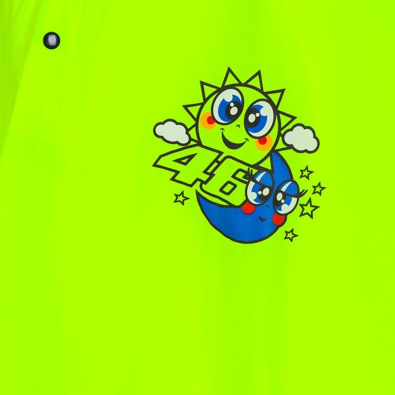 Obrázek produktu Dětská pláštěnka VALENTINO ROSSI VR46 neonově žlutá 420828