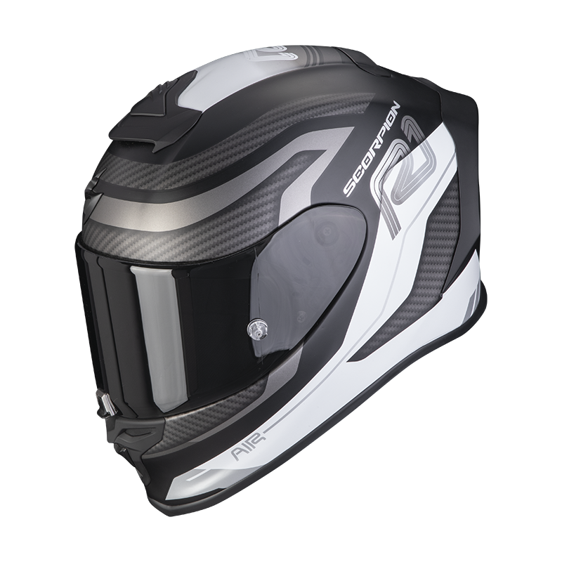 Obrázek produktu Moto přilba SCORPION EXO-R1 AIR VATIS matná černo/bílá