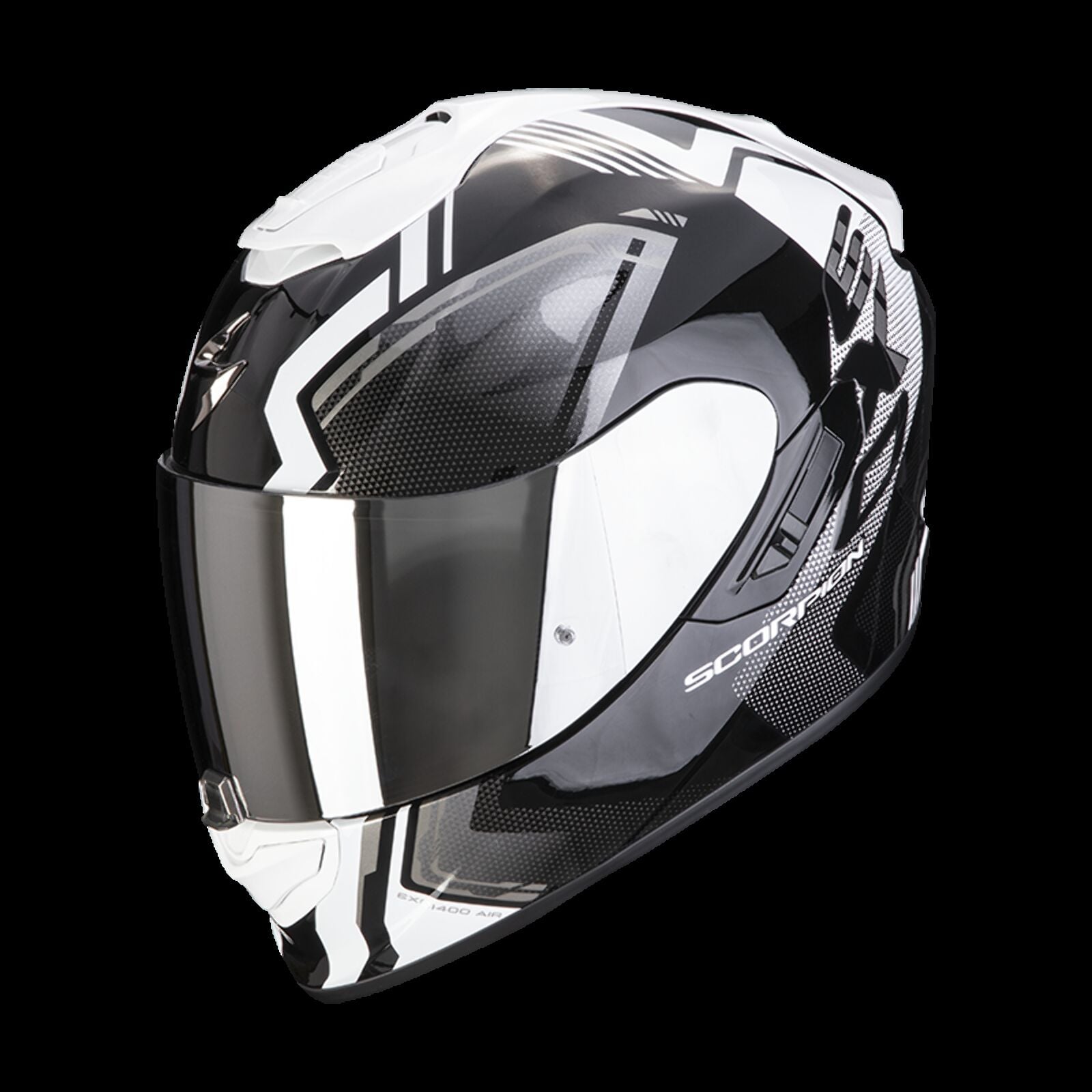 Obrázek produktu Moto přilba SCORPION EXO-1400 AIR CORSA černo/bílá
