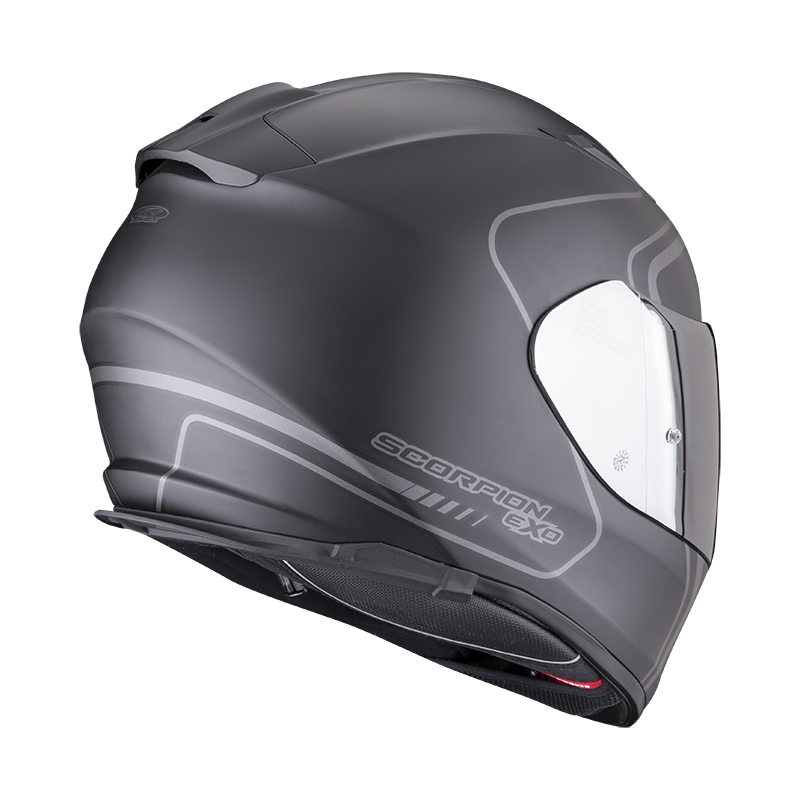 Obrázek produktu Moto přilba SCORPION EXO-491 WEST matná černo/stříbrná