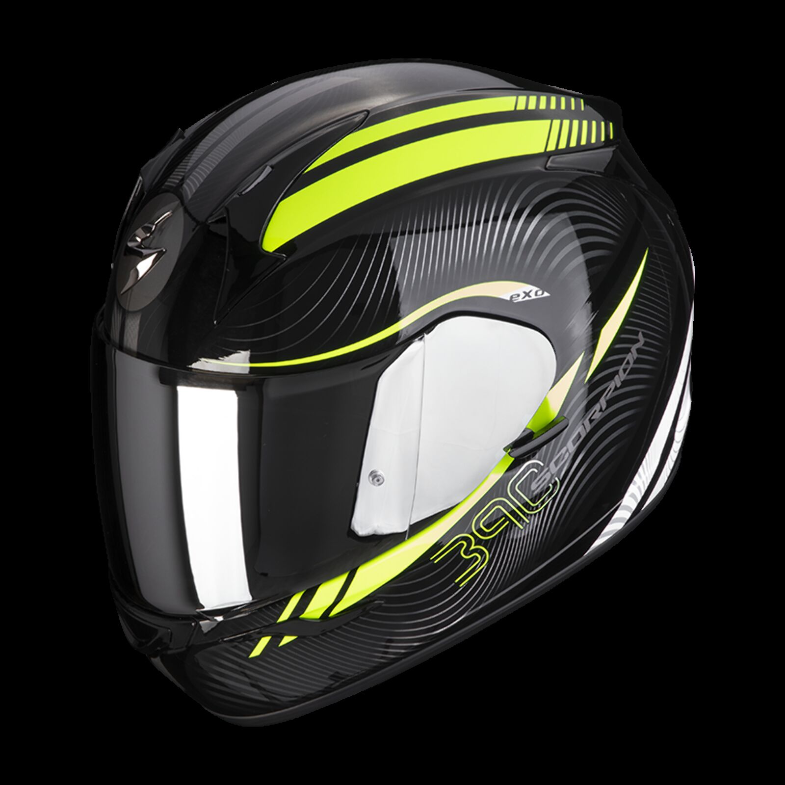 Obrázek produktu Moto přilba SCORPION EXO-390 STING černo/neonově žlutá