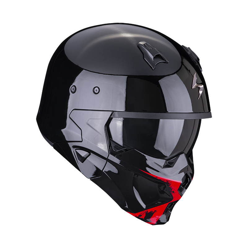 Obrázek produktu Moto přilba SCORPION COVERT-X TANKER černo/červená