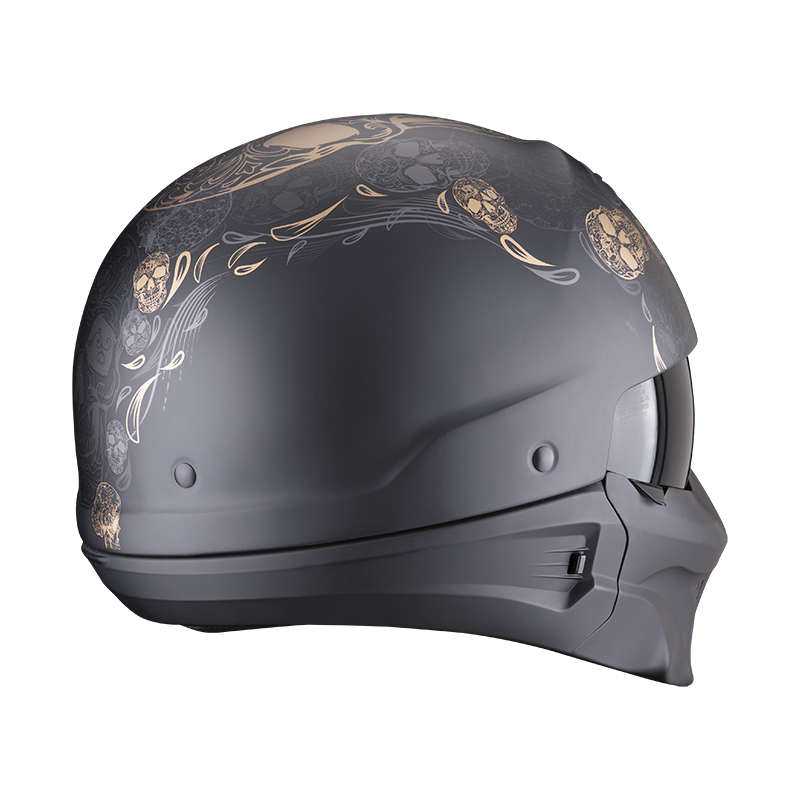 Obrázek produktu Moto přilba SCORPION EXO-COMBAT EVO KALAVERA matná černo/zlatá