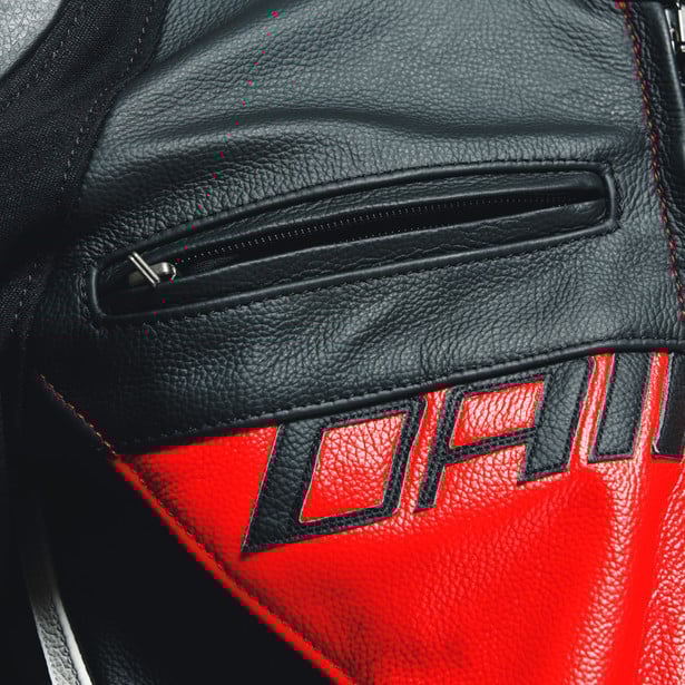 Obrázek produktu Moto bunda DAINESE RACING 4 LEATHER červeno/černá