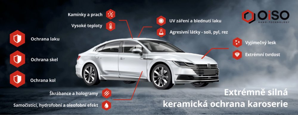 Obrázek produktu Nano ochrana karoserie OISO SILVER 30ml