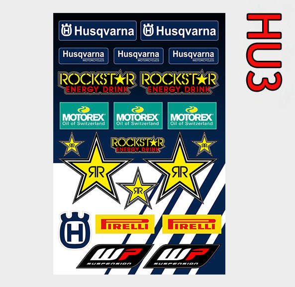 Obrázek produktu Samolepky HUSQVARNA HU3