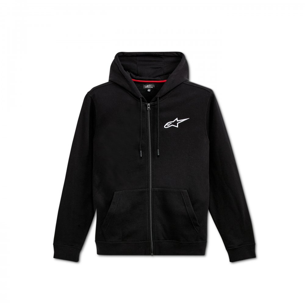 Obrázek produktu Mikina ALPINESTARS AGELESS CHEST HOODIE černo/bílá 1212-53600 1020