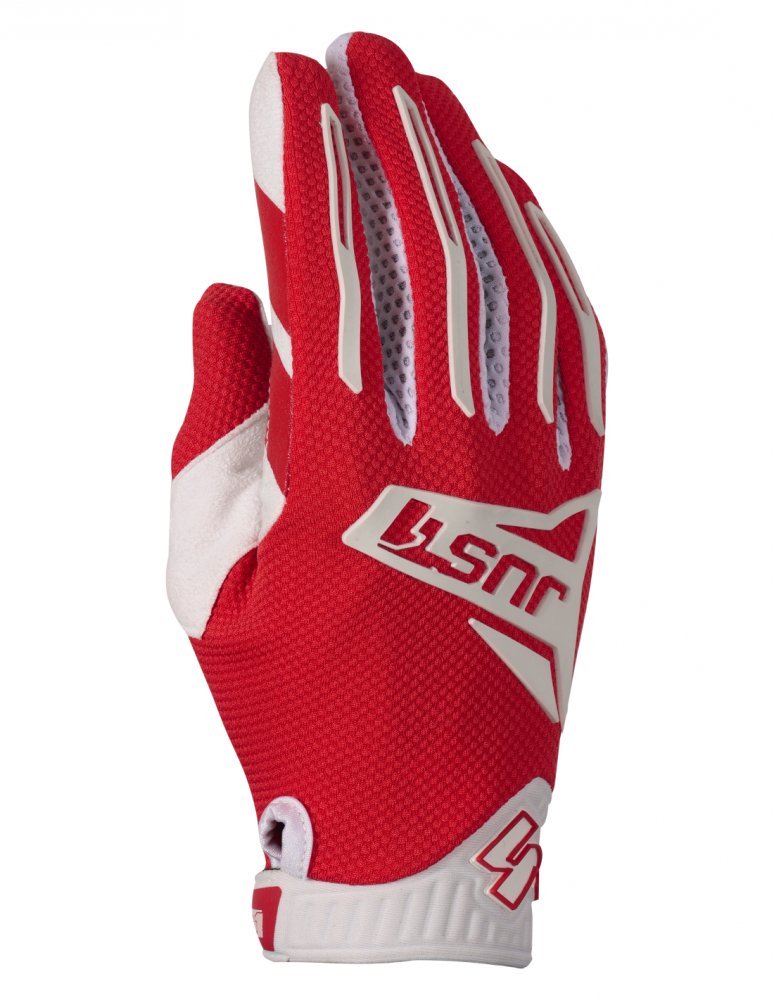 Obrázek produktu Moto rukavice JUST1 J-FORCE 2.0 červeno/bílé
