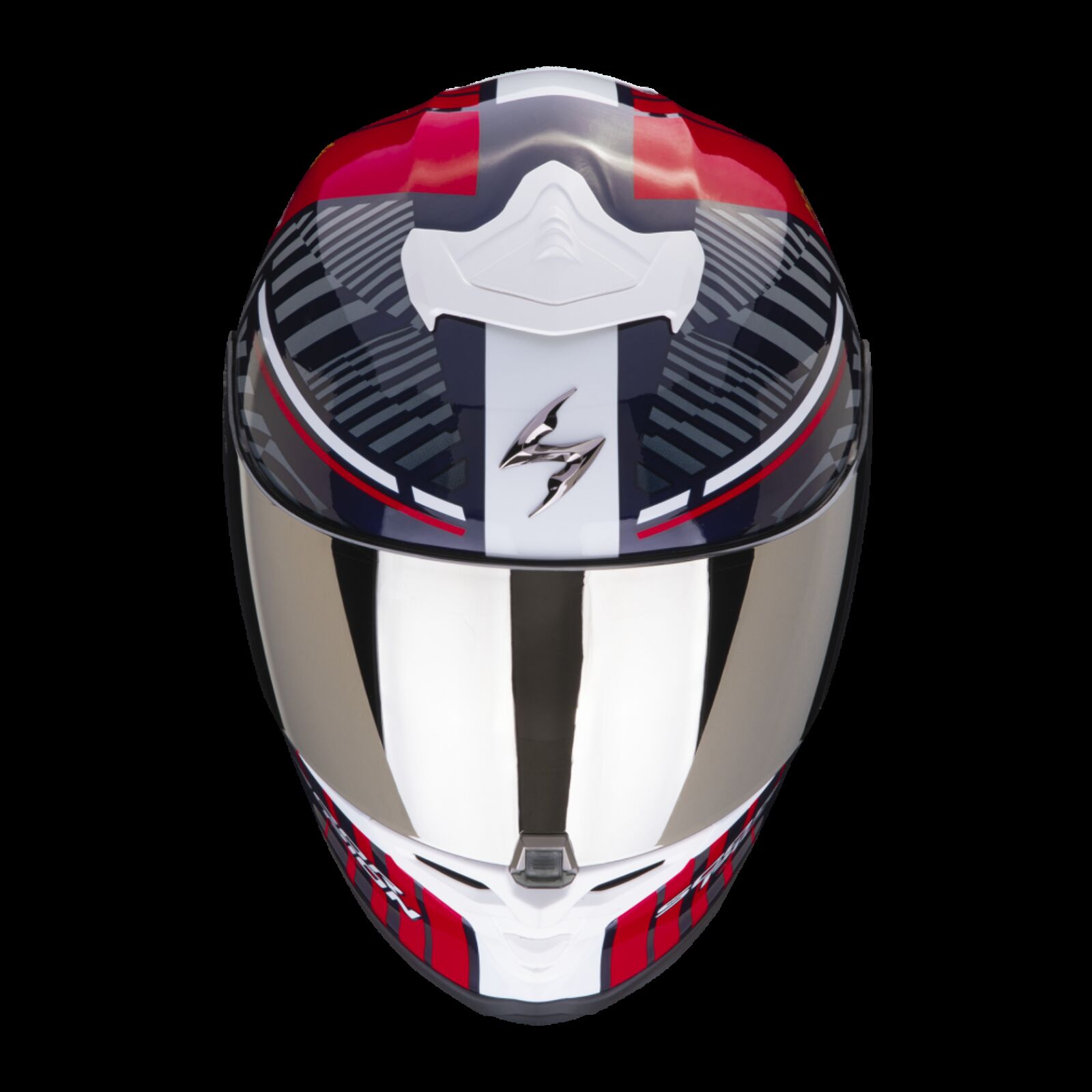 Obrázek produktu Moto přilba SCORPION EXO-R1 EVO AIR VICTORY červeno/modro/žlutá