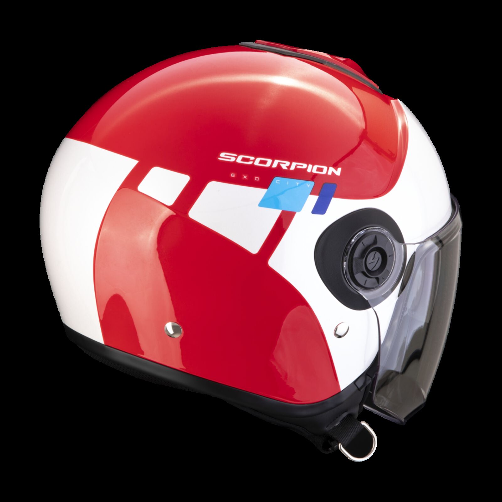 Obrázek produktu Moto přilba SCORPION EXO-CITY II MALL červeno/bílo/modrá