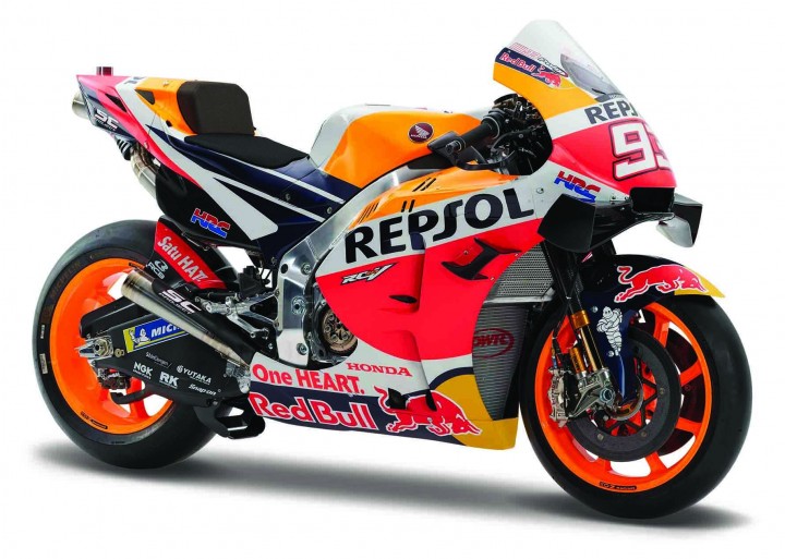 Obrázek produktu Model Marc Marquez Honda Repsol RC213V MotoGP 2021 1:18