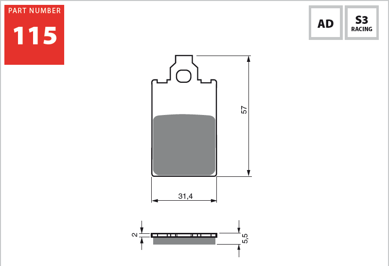 Obrázek produktu GOLDfren desky AD115