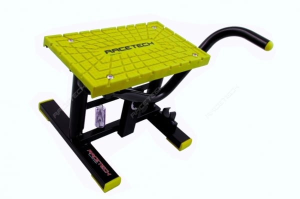 Obrázek produktu Stojan pod moto RTECH páka cross žlutý