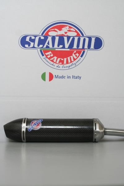 Obrázek produktu Výfuková koncovka SCALVINI RACING 2TAKT full carbon