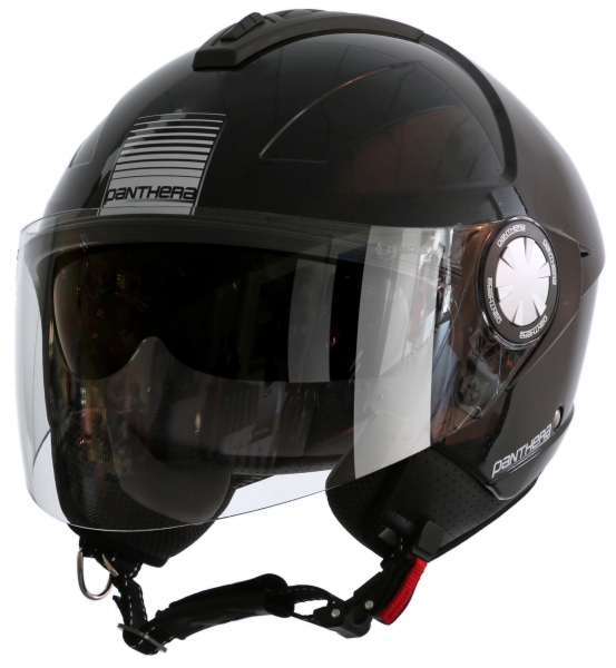 Obrázek produktu Moto přilba PANTHERA JS2 HALF JET černá