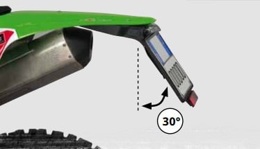 Obrázek produktu Držák SPZ pod blatník RTECH INTEGRA STREET bílý