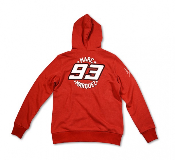 Obrázek produktu Dámská mikina MARC MARQUEZ červená 102207