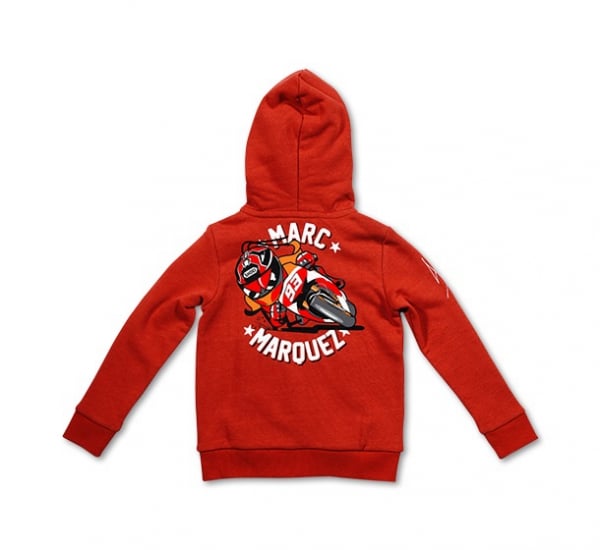 Obrázek produktu Dětská mikina MARC MARQUEZ červená 102607