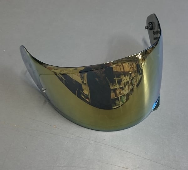 Obrázek produktu Plexi SCORPION EXO ELLIP-TEC MAXVISION 3D zrcadlové zlaté KDF14-3