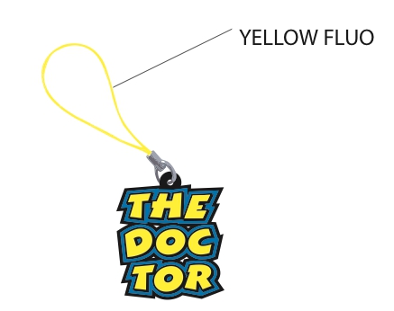 Obrázek produktu Klíčenka Valentino Rossi VR46 DOCTOR žlutá PAT503