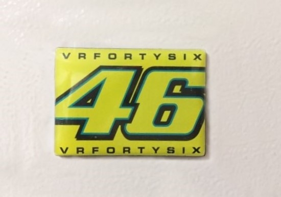 Obrázek produktu Magnet Valentino Rossi VR46 žlutý PAT601