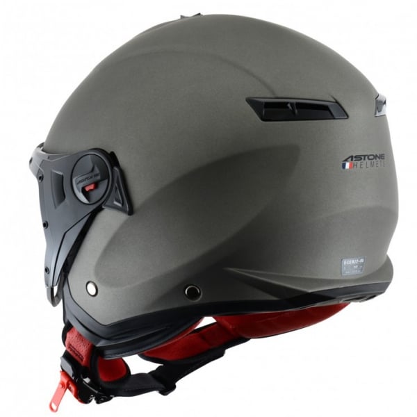 Obrázek produktu Moto přilba ASTONE MINIJET S SPORT matná titanová