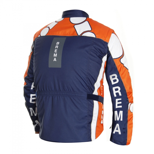 Obrázek produktu Moto bunda BREMA TROFEO modro/oranžová