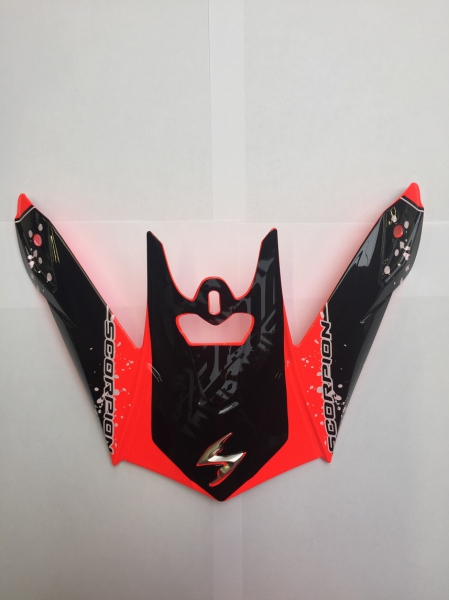 Obrázek produktu Kšilt SCORPION VX-20 AIR QUARTZ neonově červený