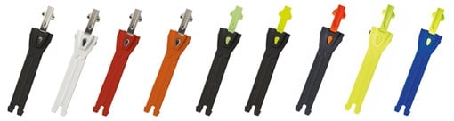 Obrázek produktu TCX pásek s hliníkovou koncovkou 12,5 cm TBANDAS černo/neonově žlutý