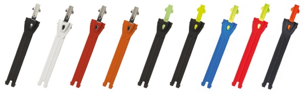 Obrázek produktu TCX pásek s hliníkovou koncovkou 15cm TBANDAM černo/neonově žlutý