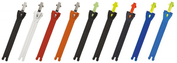 Obrázek produktu TCX pásek s hliníkovou koncovkou 17cm TBANDAL černo/oranžový